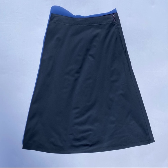 CHARTER CLUB Petite, A-Line, Navy, Long Skirt, Size 14P - Picture 2 of 5